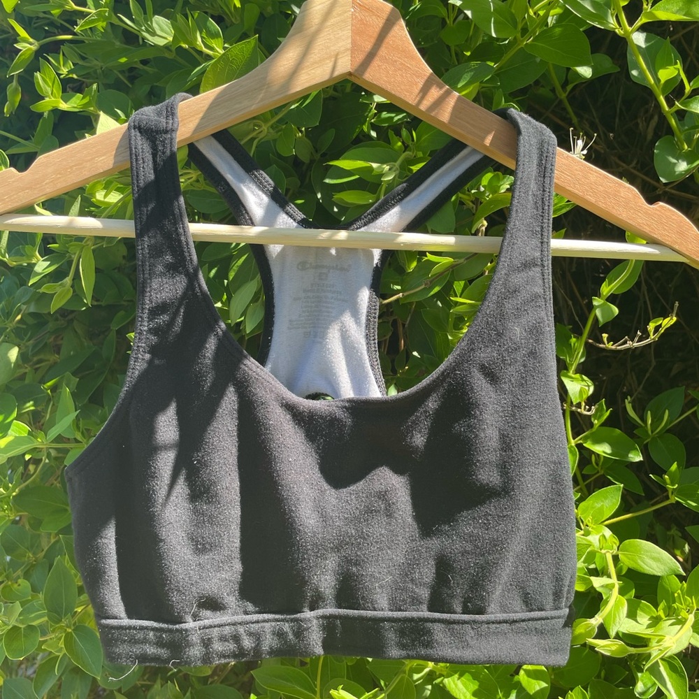 Black Champion Sports Bra - Picture 2 of 3